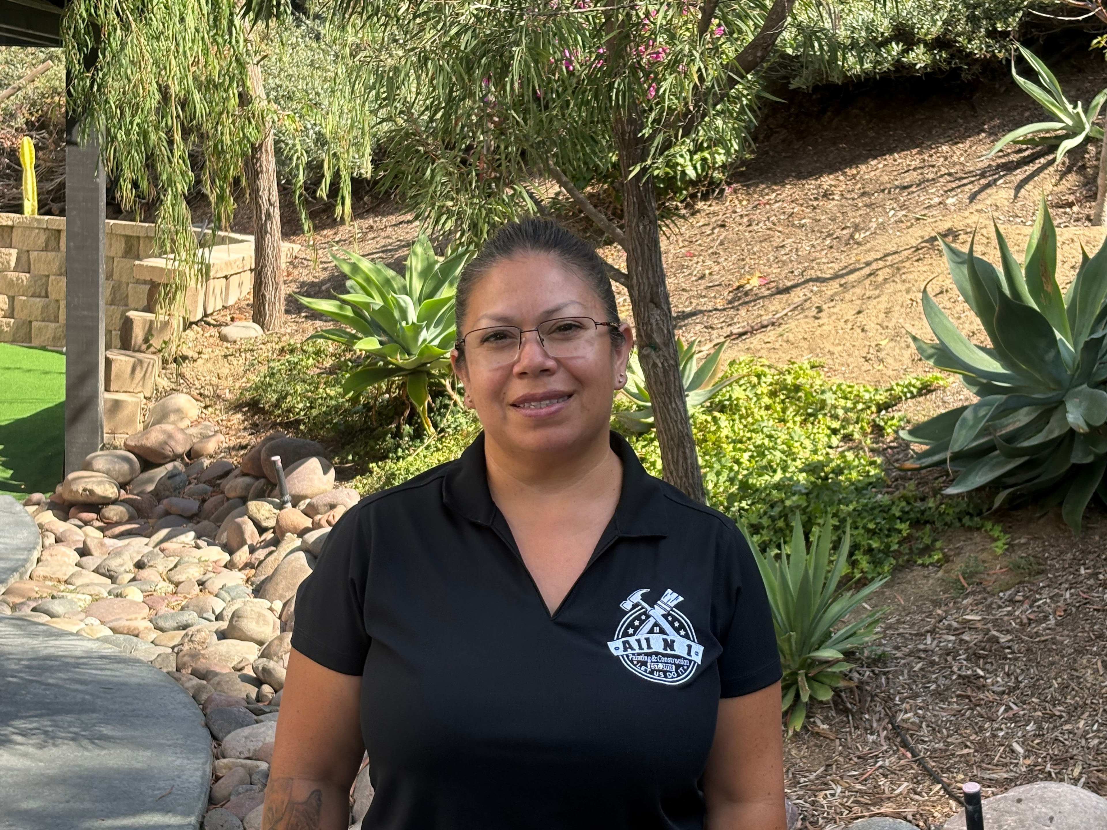 Elizabeth, Co-Founder and Co-Owner of All N 1 Painting & Construction